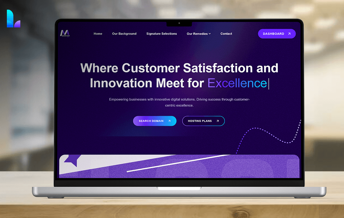 Markhor Ict Website Design | Luqiverse